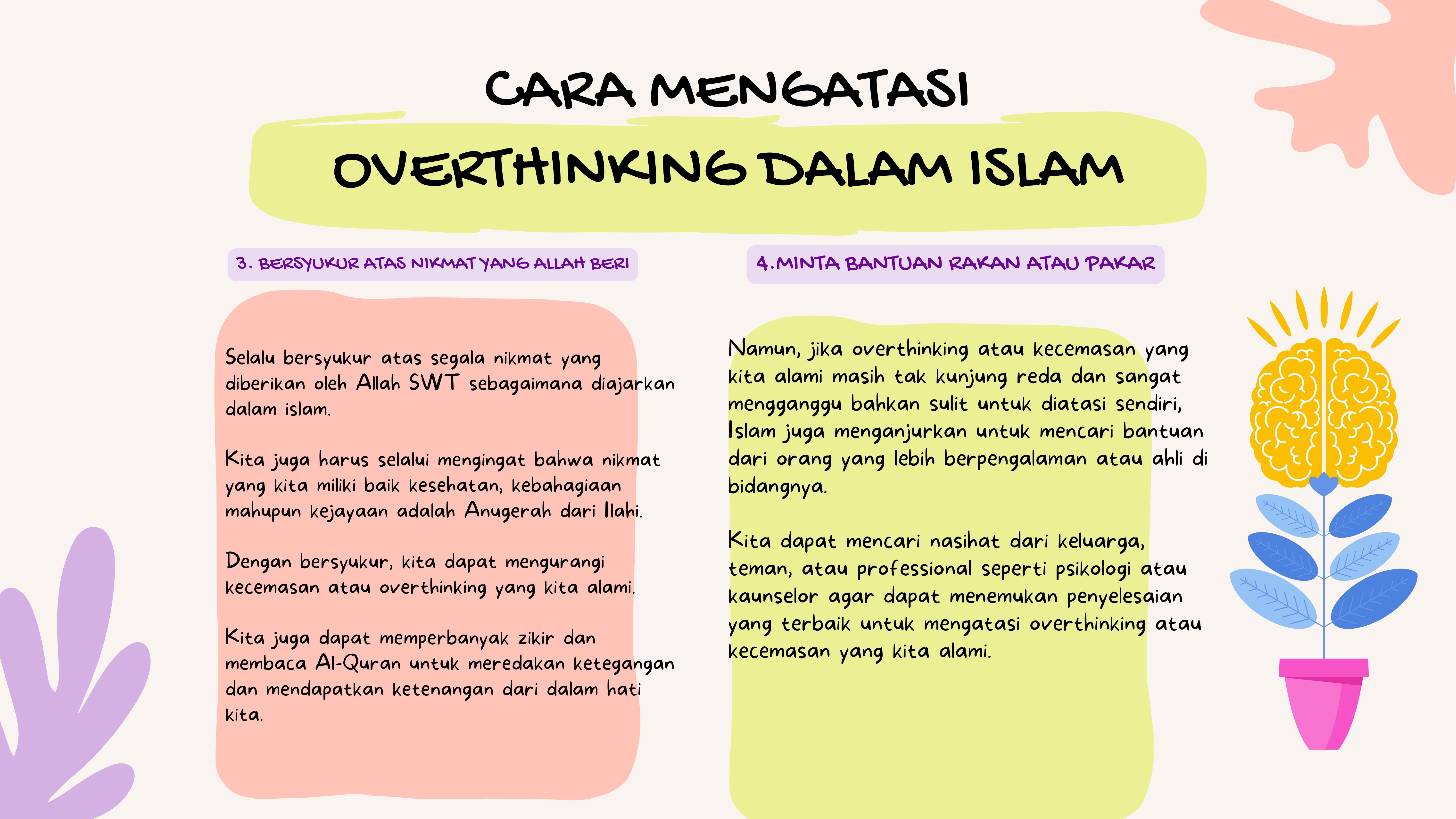 CARA MENGATASI OVERTHINKING DALAM ISLAM 4